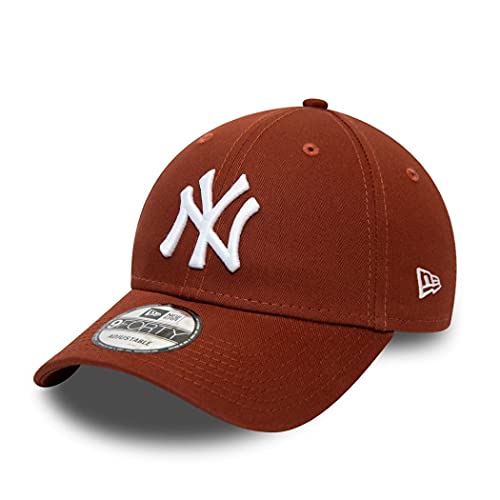 New Era York Yankees cap MLB 9Forty Basecap verstellbar Baseball Kappe League Essential Braun One-Size