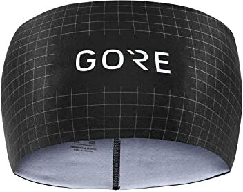 GORE WEAR Fascia unisex Grid, Taglia unica, Nero/Grigio antracite