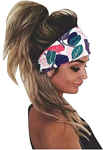 YWSTYllelty Fasce Elastiche per Capelli Fascia per Bandana Fascia per Fascia elastica per donna Fascia per con stampa Cerchietto Grande per