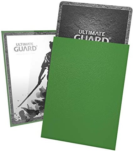 Ultimate Guard - Porta Carte di Credito, Colore Verde, HEO