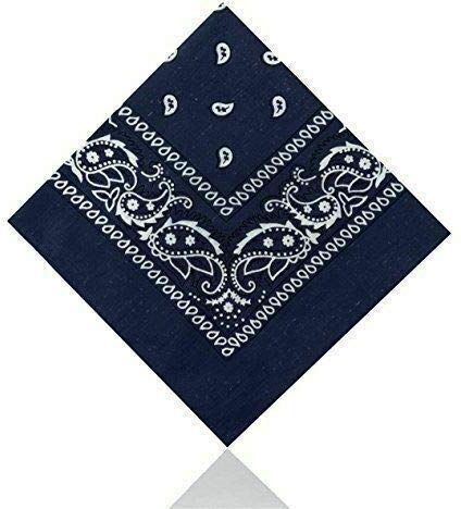 HoitoDeals Sciarpa da collo in cotone Paisley fascia copricapo per polso avvolgere la testa cravatta