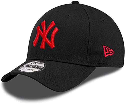 New Era York Yankees Kappe Accessoire von verstellbar League Essential Schwarz Basecap cap One-Size