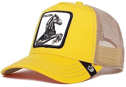 Goorin Bros. , The Farm, Cappello trucker unisex, con chiusura a scatto sul retro regolabile, Taglia unica