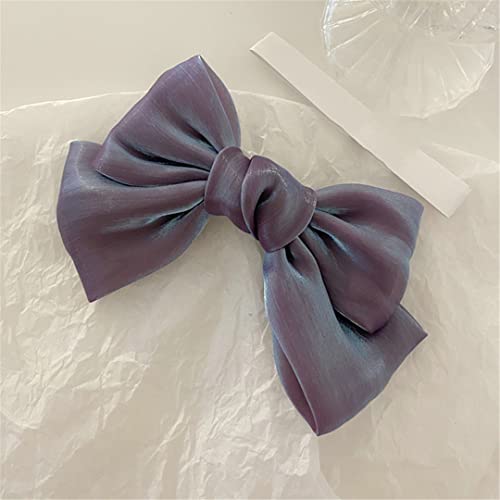 Suwequest Fiori Grandi Fermagli Per Capelli Barrettes Annodato Lungo Nastro Chiffon Tornante Per Le Donne Ragazze Accessori Per Capelli Stile Cerchietto 41 stile