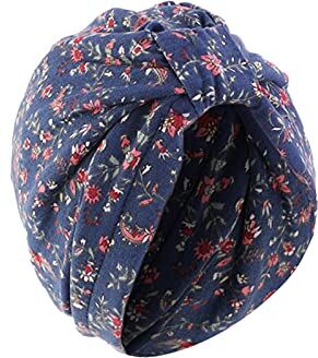 Modaworld Turbante Chemioterapia Turbante Donna Foulard per Capelli Bandane per Capelli Fascia Capelli Donna Estive Cotone Foulard Chemioterapia Donna Africano Cappello Elastico Berretto Pre Annodato