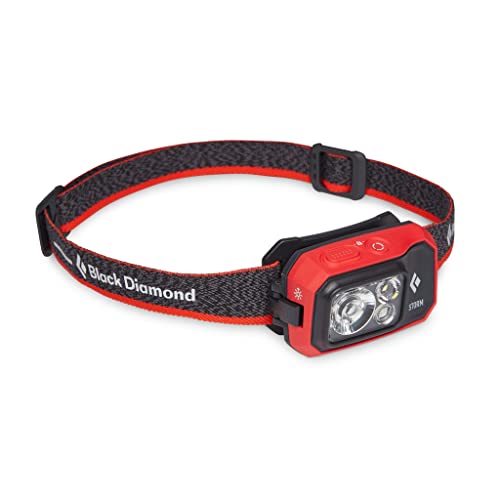 Black Diamond LINTERNA CON CINTA PARA CABEZA  STORM 450 NEGRO, ROJO