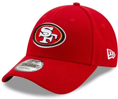 New Era The League 9forty San Francisco 49ers Offical Team Colour, Berretto Uomo, Rosso (Red), Taglia unica