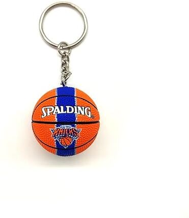 Generic Portachiavi NBA Keychain Collezionabili, varie squadre di pallacanestro Ciondolo creativo 3D, New York Knicks, S