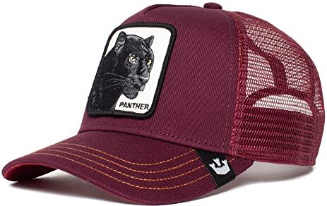 Goorin Bros. Cappello da Baseball da Uomo The Farm Trucker in Rete per Donna, Trucker-Panther-Maroon #27170, Taglia Unica