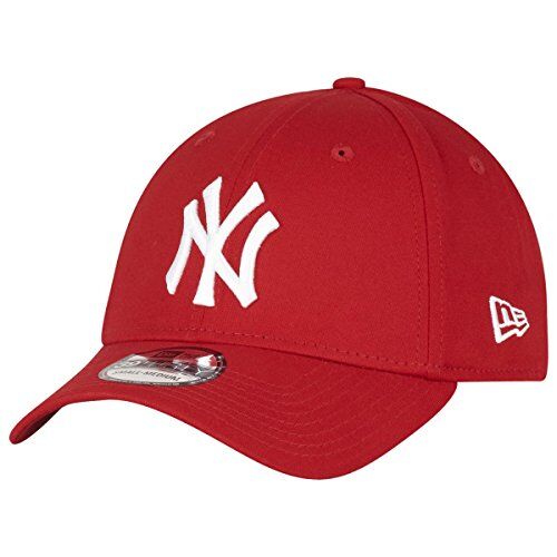 New Era 39Thirty League Basic Neyyan Berretto, Uomo, Scarlet/Bianco, LXL