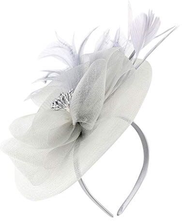 YWSTYllelty Fascia per Capelli Sport British Bridal Party Women's Tea Fascinator Headband Cerchietti Bambina 3 Anni