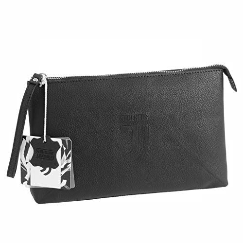 JUVENTUS Fc, Pochette Pelle Nessun Genere, Nero, S