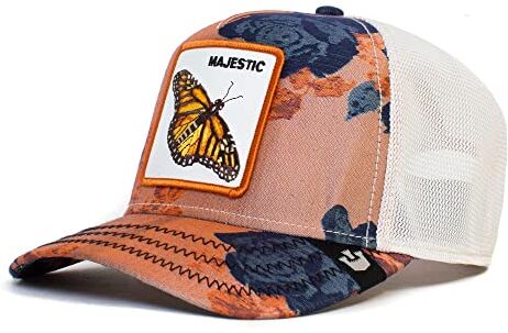 Goorin Bros. The Farm Kaleidoscope Collection Cappello unisex regolabile da camionista, Arancione (Monarchia delle Rose), Taglia unica