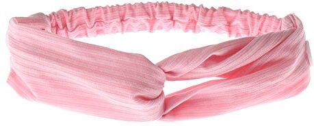 OMICE Fascia elastica per capelli da donna, con turbante, per infermieri, bottoni incrociati, accessori per capelli, fasce per capelli (rosa chiaro)