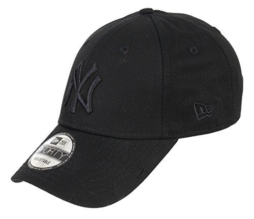 New Era York Yankees 9forty Adjustable cap League Essential Black On Black One-Size