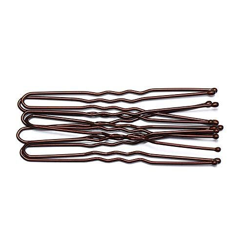 OMICE 50 pz/borsa bigiotteria copricapo a forma di U semplici strumenti per acconciature in metallo ondulato fermagli per capelli (caffè)
