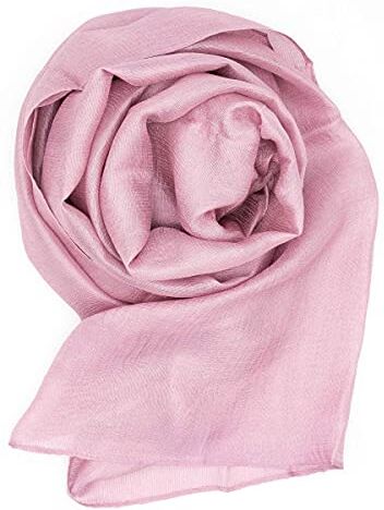 Colours & Beauty Coprispalle Donna Rosa Antico  Stola Cerimonia   Foulard   Sciarpa Estiva   Coprispalle   Scialle Elegante