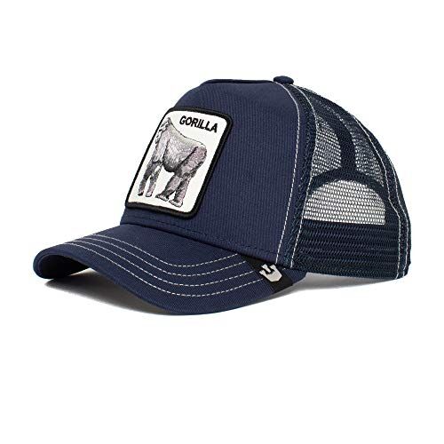 Goorin Bros. Goorin Bros cappellino da baseball da uomo, Blu marino re della giungla, Taglia unica