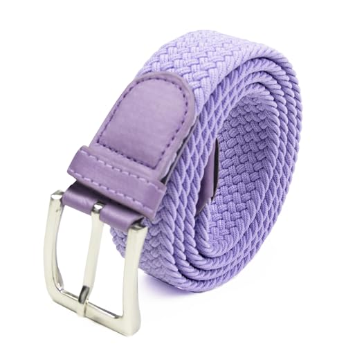 GLAMEXX24 Cintura Elastica Unisex in Tessuto Intrecciato Stretch Belt Cintura Elasticizzata per Uomo e Donna