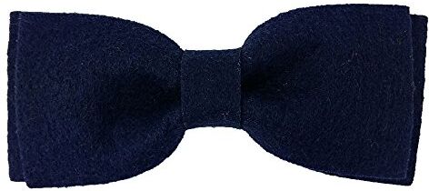 Venetto fatto a mano stravagante elegante papillon in feltro mosche fazzoletto da inserire mosche uomo unisex fiocco regolabile carnevale compleanno uomini sera festa matrimonio blu scuro Taglia unica