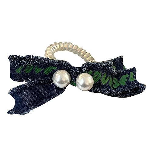 HNsdsvcd Ragazze Blu Jean Fasce Elegante Signora Copricapo Accessori Cravatta Capelli Elegante Primavera Fasce Per Capelli Festa di Compleanno Leggero Hairband