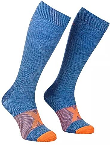 ORTOVOX Tour Compression Long Socks M C: Safety Blue T: 45-47