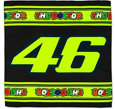 Valentino Collezione VR46 Classic, Bandana Unisex, Multicolore, Unica