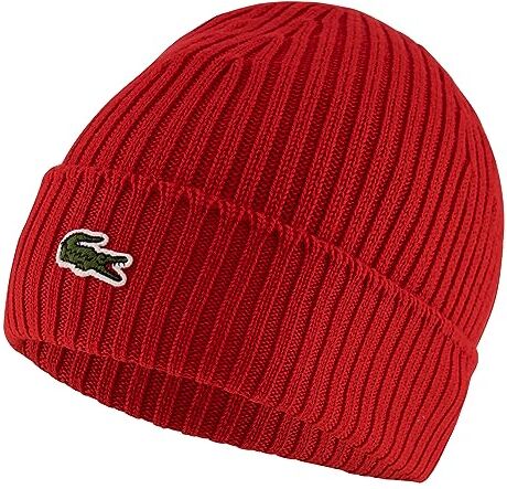 Lacoste Berretto, Rosso, Taglia Unica Unisex-Adulto