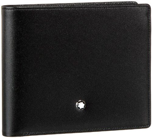 Montblanc Brieftasche 11cc , Portafoglio unisex adulto Nero