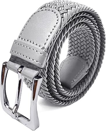 GLAMEXX24 Cintura Elastica Unisex in Tessuto Intrecciato Stretch Belt Cintura Elasticizzata per Uomo e Donna