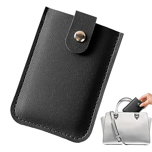 ZONTO Borsa porta carte di credito   Borsa per carte estraibile a strati Borsa per carte impilabile estraibile Portamonete portatile ultrasottile per uomo e donna