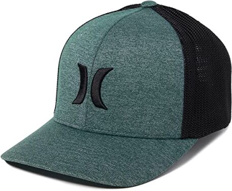 Hurley M Hrly Icon Textures Hat Berretto da Baseball, Grigio (Spruce Fog), S Uomo