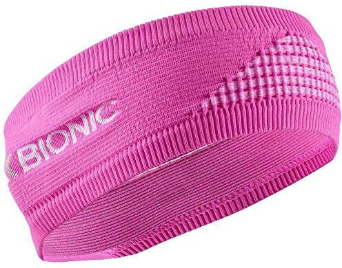 X-Bionic Headband 4.0 Fascia per Capelli Sport Sweatband Fascia per Sudore Unisex Adulto, Rosa, 2