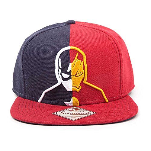 Meroncourt Cappellino da Baseball Unisex Captain America Vs Iron Man Multicolore Etichettalia Unica