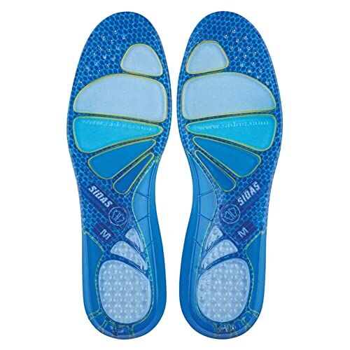 Sidas Cushioning Gel Soletta Gel, Unisex Adulto, Blu, Taille: XS (35-36)