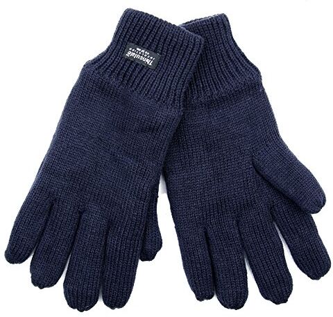 Fostex Garments Guanti 3M Thinsulate 40 Gram IsolamentoTermico Fostex Made in Usa caldissimi (XL-XXL, Blu Navy)