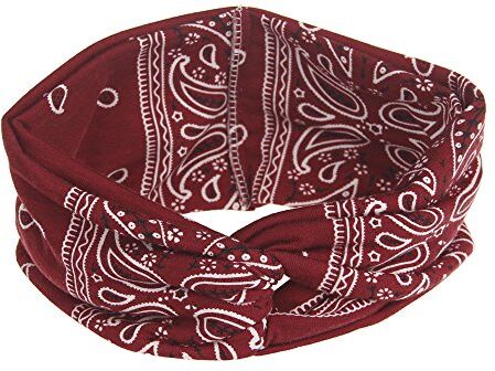 YWSTYllelty Fascia Capelli Spugna Band Headband Women Turban Hair Elastic Yoga Sport Floral Knotted Headband Cerchietti Bambina Raso