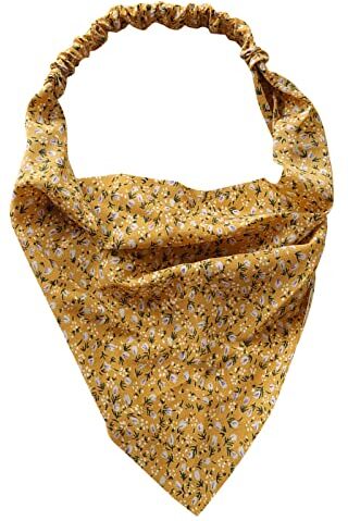 Generico Bandane per floreali Fazzoletto da donna Bandana da donna Sciarpa per con stampa Triangolo Fazzoletto per con cravatte Sciarpa per la Cerchietti Grossi (E, One Size)