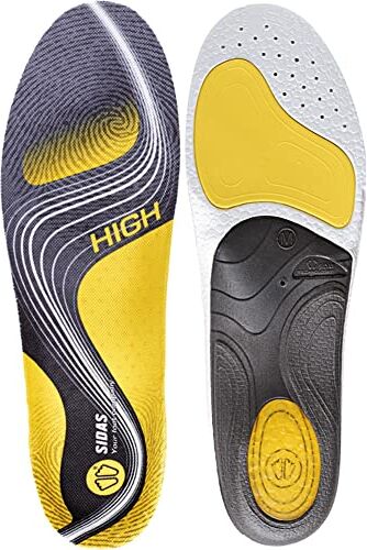 Sidas 3Feet Activ' High Solette, Unisex – Adulto, Yellow/Black, XS