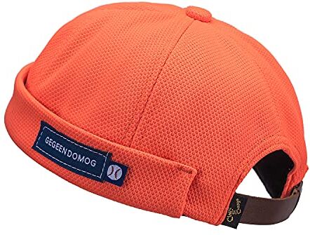 CLAPE Cappello Docker Berretto Docker da Motociclista Unisex Docker Hat Brimless cap Cappello da Marinaio Cappello da Porto