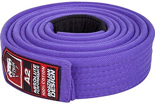 VENUM BJJ Cintura da Jiu-Jitsu Brasiliano, per Uomo, Viola (Viola), FR: L (Taglia Produttore: A3)