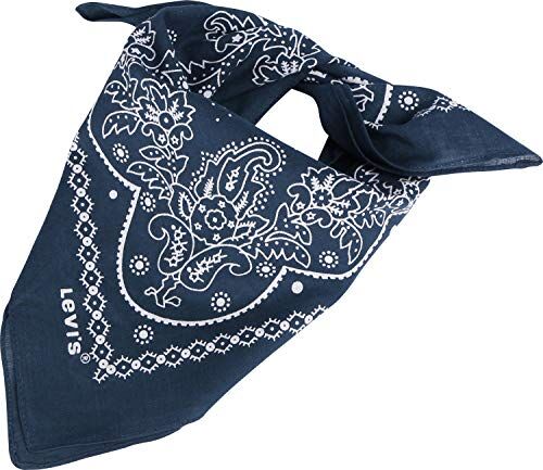 Levis Paisley Bandana Foulard, Blu (Bleu (Navy Blue), Taglia Unica Uomo