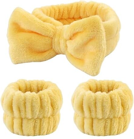 BADALO Cuffie antirumore calde in lana Cuffie antirumore for fascia invernale (Color : AB-Yellow)