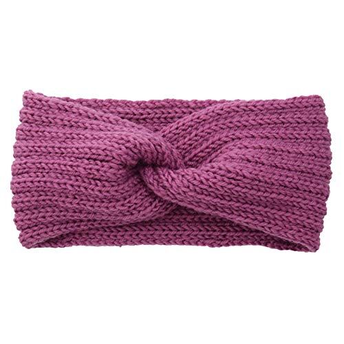 YWSTYllelty Fasce Capelli Hairbands Warmer Headband Knit Ear Stretch Soft Headbands Women Winter Cable Headband Base Cerchietti per