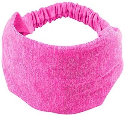 Generico Fascia per con stampa Fascia per da donna Fascia per con fascia elastica Cerchietti 4 Anni (Hot Pink #2, One Size)