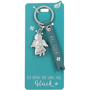 Depesche -Portachiavi con Angelo Custode in Metallo, Portafortuna con Messaggio amorevole e Cinturino in Similpelle, Depesche -Portachiavi con Angelo Custode in Metallo, Portafortuna con Messaggio amorevole e Cinturino in Similpelle,