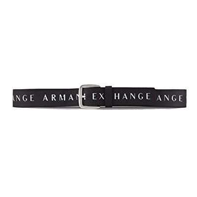 Armani Cintura Con Stampa Logo Cintura Uomo Armani Cintura Con Stampa Logo Cintura Uomo