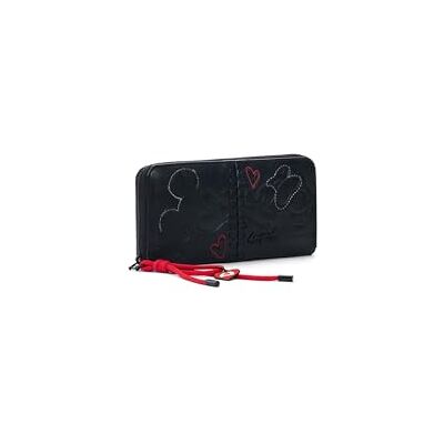 Desigual portafoglio All Mickey Fiona Wallet Black nero Desigual portafoglio All Mickey Fiona Wallet Black nero