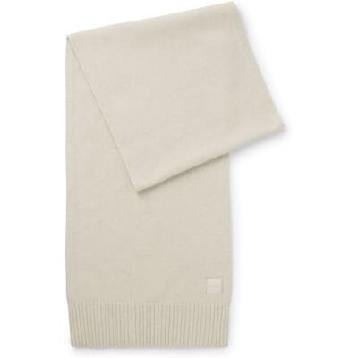 Boss Akaio_R_Scarf Sciarpa, Light Beige271, Taglia Unica Uomo Boss Akaio_R_Scarf Sciarpa, Light Beige271, Taglia Unica Uomo