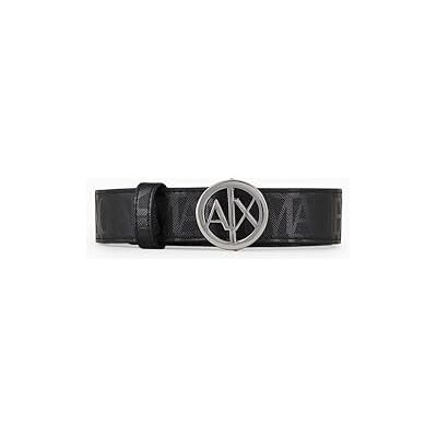 Armani Cintura Con Logo Stampato Su Tutto Il Perimetro Cintura Donna Armani Cintura Con Logo Stampato Su Tutto Il Perimetro Cintura Donna
